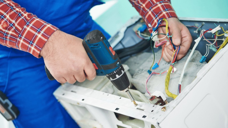Keçiören Silverline Silverline çamaşır makinesi kart tamiri – Su almama arızası orijinal parça ile giderildi. - Teknik servis örneği